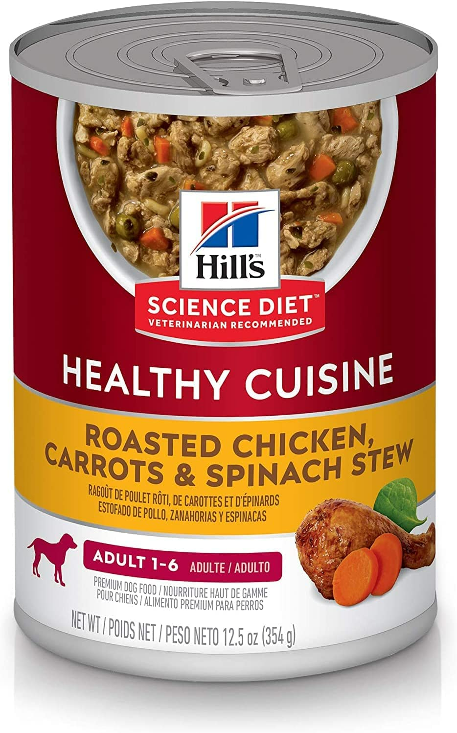 Lata Hill's Science Diet Perro Adulto Healthy Cuisine 12 Pzs Lata Hill's Science Diet Perro Adulto Healthy Cuisine 12 Pzs